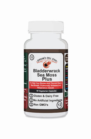 Bladderwrack Sea Moss Plus (Similar to Dr. Sebi’s Bromide) Qty: 90 Capsules 100% Natural