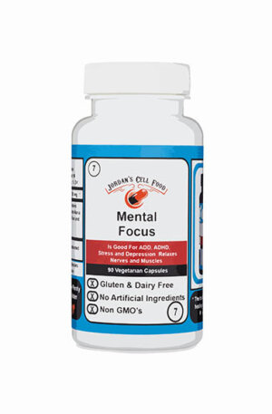 Mental Focus (Similar to Dr. Sebi's Banju.) Qty: 90 Capsules 100% Natural