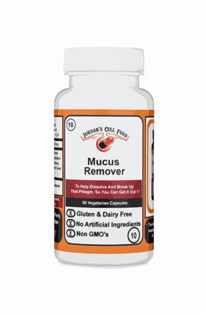 Mucus Remover (Inspired By Dr. Sebi) Qty: 90 Capsules 100% Natural